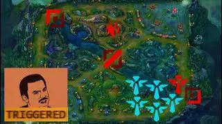 Eine LoL-Partie mit zu vielen Supportern und zu viel Autismus...