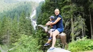 №34 Австрия  Водопад KRIMMLER ( Кримль)