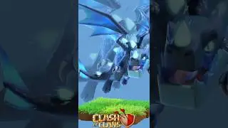 electro dragon vs air swiper 😱 (Clash of clans) #coc #clashofclans #shorts