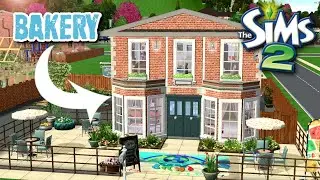 CARLA'S BAKERY & APARTMENT 🍰 Building Greenwood Valley || The Sims 2 Speed Build