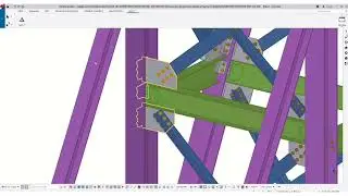 Integration of connection design Tekla and GIZA