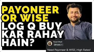 Why people are buying Payoneer and Wise USD from you in high rates?