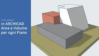 Calcolare Area e Volume per Piano in ARCHICAD