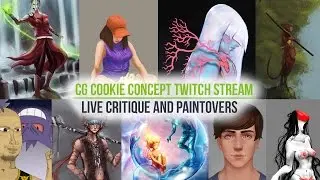 Stream: Live Critique and Paintover 1