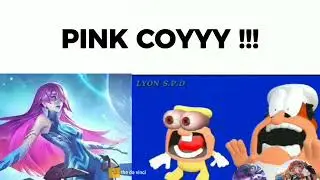 Hero Pink Coyyy...( Pizza Tower Screaming Meme ).