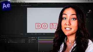 How to outline text only no fill in After Effects