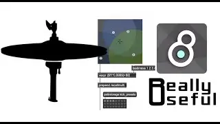 Max Tutorials - Drum Synthesis 3 - Cymbal Synth