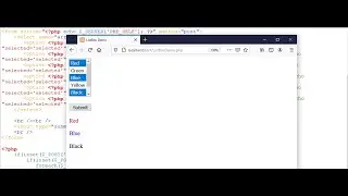 PHP Multiple Selected Values From  List Box  And Keep The Values After Submitting Form
