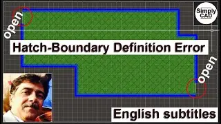 SOLVED : Hatch Boundary Definition Error & Hatch Dialogue Box not Showing