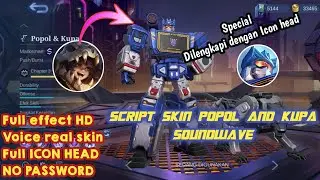Script Popol dan kupa Elite To Transformers Full effect | Icon skill | Logo