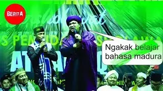 Bikin ngakak. Ust. Hariri belajar bahasa madura pada mat tumbuk