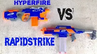 Nerf War: Hyperfire Vs Rapidstrike