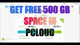 GET FREE 500GB SPACE IN PCLOUD OFFICIALLY