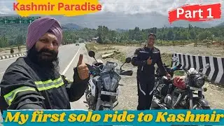 #Kashmir Paradise # Solo Kashmir ride #travel @Kashmir: The Most Beautiful Place on Earth.