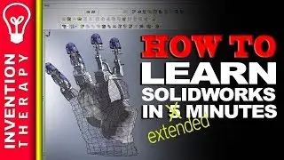 Learn Solidworks in 5 Minutes+ [Part 1] Extended Solidworks Tutorial