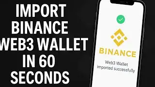 How to Import Binance Web3 Wallet With QR Code , Private Key or Seed Phrase? || Binance Web3 Guide