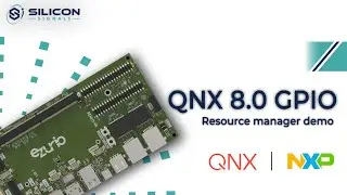 QNX SDP 8.0 port - Custom GPIO Resource manager demo on i.MX8MP - #QNX