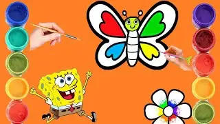 bolalar uchun kapalak chizish | drawing a butterfly for children | рисуем бабочку детям