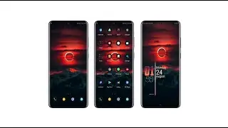 Sun Eclipse Emui Theme For EMUI 10.1/ EMUI 10 /EMUI 9.1