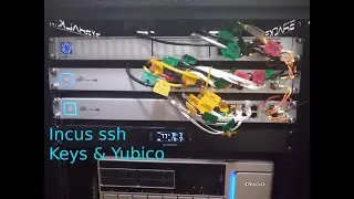 Incus ssh Keys & Yubico