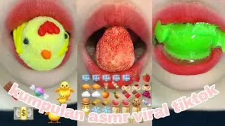 kumpulan asmr viral tiktok || makan sesuai emoji || Icha's Channel