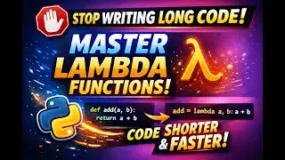 Python Lambda Function Explained in Tamil | Anonymous Function Made Easy 🚀