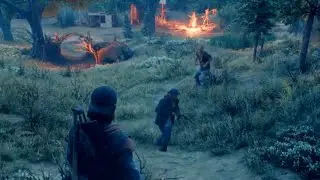 DAYS GONE Getting the Bonfire Cut Scene Rippers to Kill Skizzo