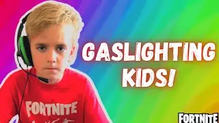 Gaslighting Kids In Among Us Fortnite