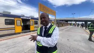 Test train from Cape Town to Chris Hani station
