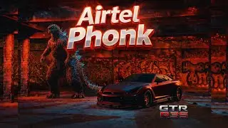Nissan GTR R35 🔥 | Airtel Phonk EDIT 🎥💥 | 3D ANIMATION BLENDER | 