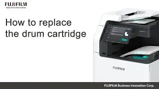 How to replace the drum cartridge