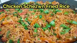 Chicken Schezwn Fried Rice Recipe Tava Fried Rice Recipe Restaurant Style Chicken Schezwn Fried Rice