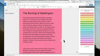 Translates English to French   Google Doc