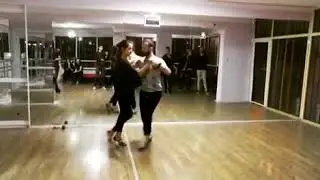 Buğra&Cansel Salsa On1 Advenced Level Partnerwork