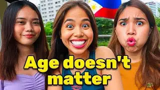 Age gap in the Philippines (How old is too old?) street interviews