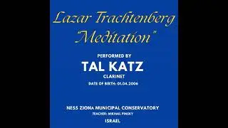 Lazar Trachtenberg. "Meditation"