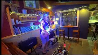 Spacewalk Original Surf Guitar Live from Rock Hill Bake House Ampless Guitar Headrush FRFR