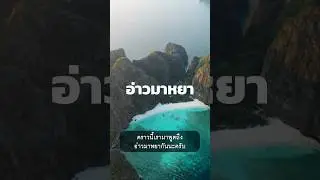 โมเดลฟื้นฟูธรรมชาติ 'อ่าวมาหยา' #อเล็กซ์เรนเดลล์ #กอดป่ากอดทะเล #KPKT #อ่าวมาหยา #ฉลาม #ฉลามครีบดำ