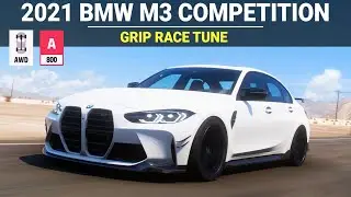 Forza Horizon 5 - 2021 BMW M3 Competition, FH5 Grip Race Build, Tune & Gameplay