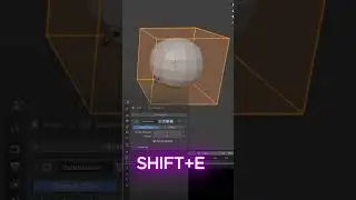 HOW to use the subdivision  Modifier in blender for begginners.-Tutorial in just30secs. 