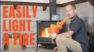How to Light a Fire in a Non-Catalytic Wood Stove