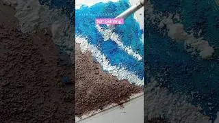 Painting Using Salt 🧂😱 #art #shorts #painting