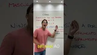 O grande segredo da crase consiste em você substituir por uma palavra masculina.