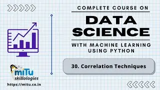 Data Science and Artificial Intelligence Session:30 Correlation Techniques