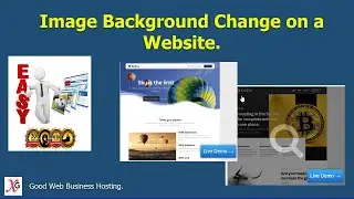 Image Background Change on a Website | Good Web Business Hosting.