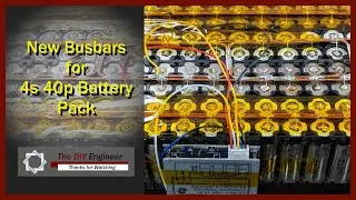 New Busbars for 4s 40p Battery Pack