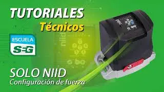 Escuela SEG - Corredizo Niid - Ajuste importante de fuerza