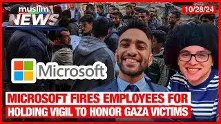 Microsoft Fires Employees For Holding Vigil To Honor Gaza Victims | Muslim News | Oct 28, 2024