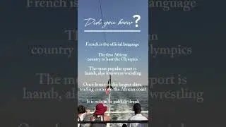 Senegal FACTS! 