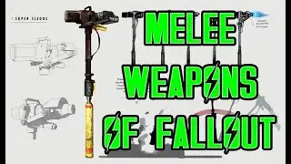 Melee weapons of Fallout: Part 3
